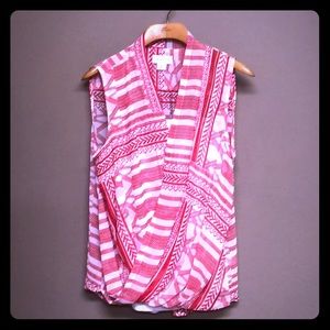 Criss cross tank top